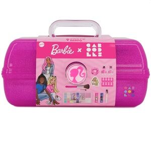 Barbie x caboodles multi piece makeup set NWT